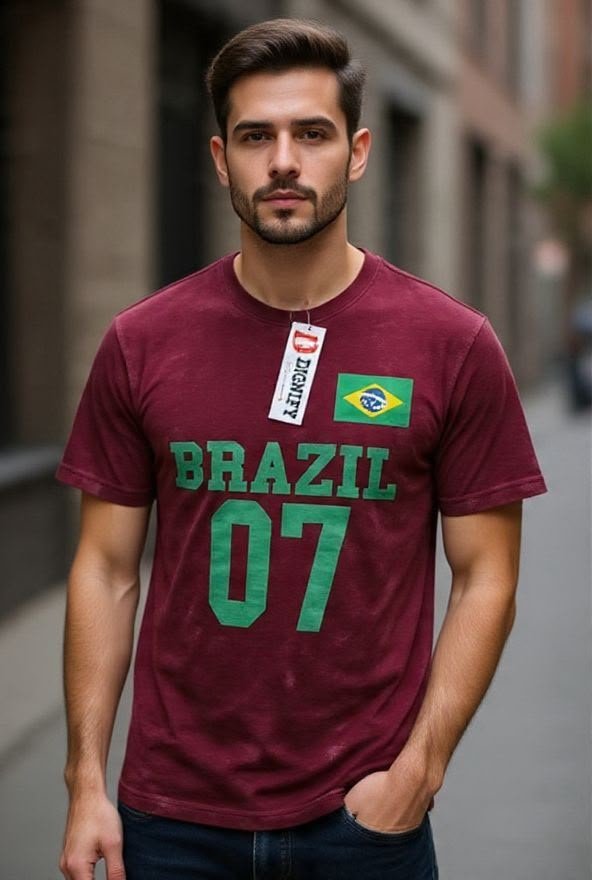 Minimalist Graphic Heavy Tee model wearing